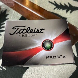 New in box never used Titleist Pro V1x Golf Balls -White